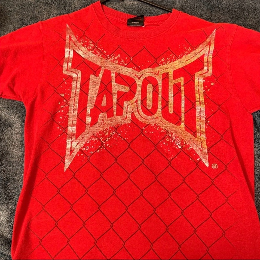 Tapout Bold Red Kids Tee